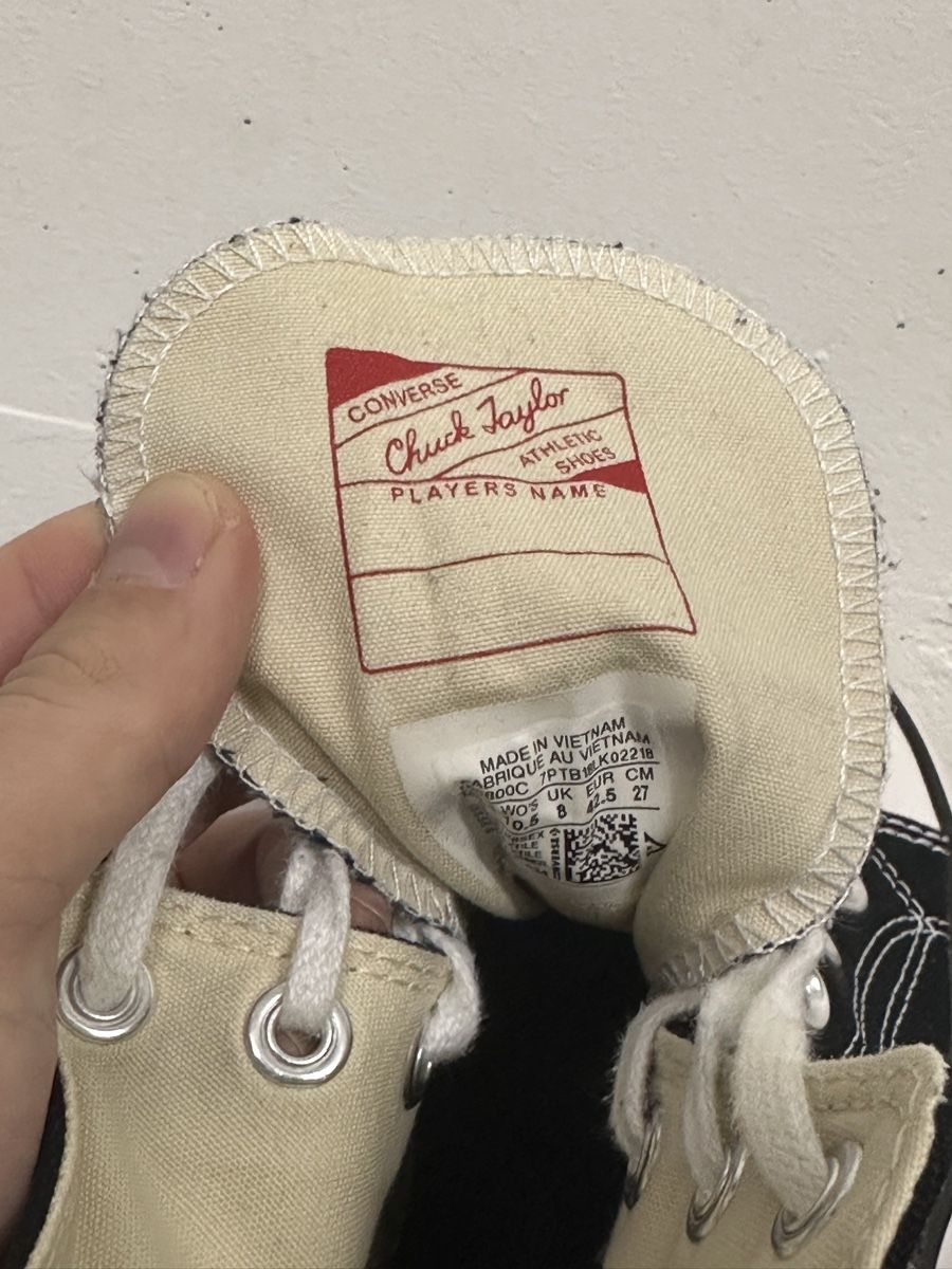 Converse Scarpe da uomo: Converse Schwarz Gr. 42.5 – Usato da Frauenfeld venduto da mfera 3