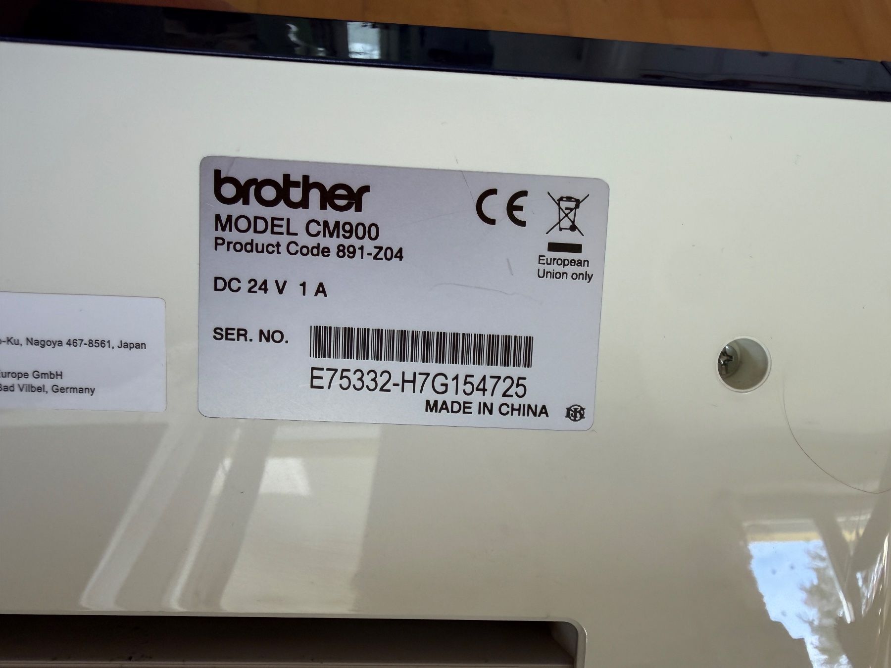 Tutte le macchine: Brother ScanNCut CM900 Plotter mit Scanner OVP – Usato da Weiningen ZH venduto da Finkli75 3