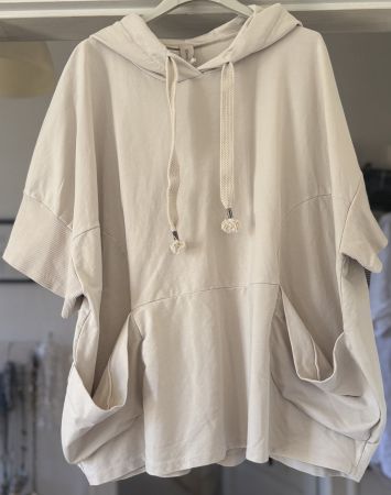 SWEAT-HOODIE EN COTON! M