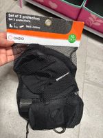 Set de protections Oxelo Basic Juniors noir XS peu utilisé
