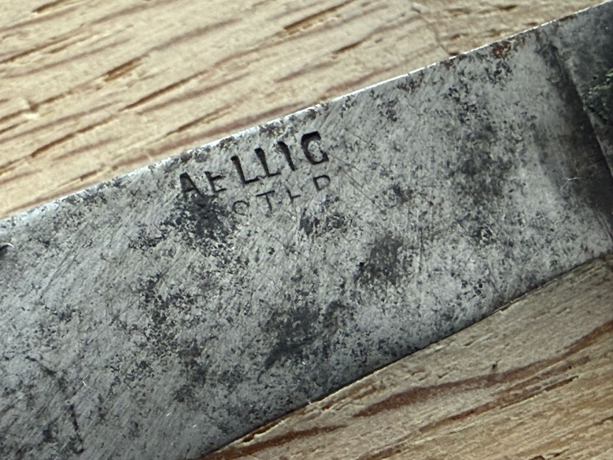 Coltelli tascabile: Antikes Bauernmesser Taschenmesser Sackmesser AELLIG – Usato da Goldach venduto da Messerguru 6
