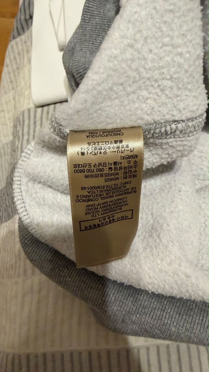 Burberry Pullover & Sweatshirts: Felpa con cappuccio Burberry – Gebraucht aus Balerna von kil_gx6d 4