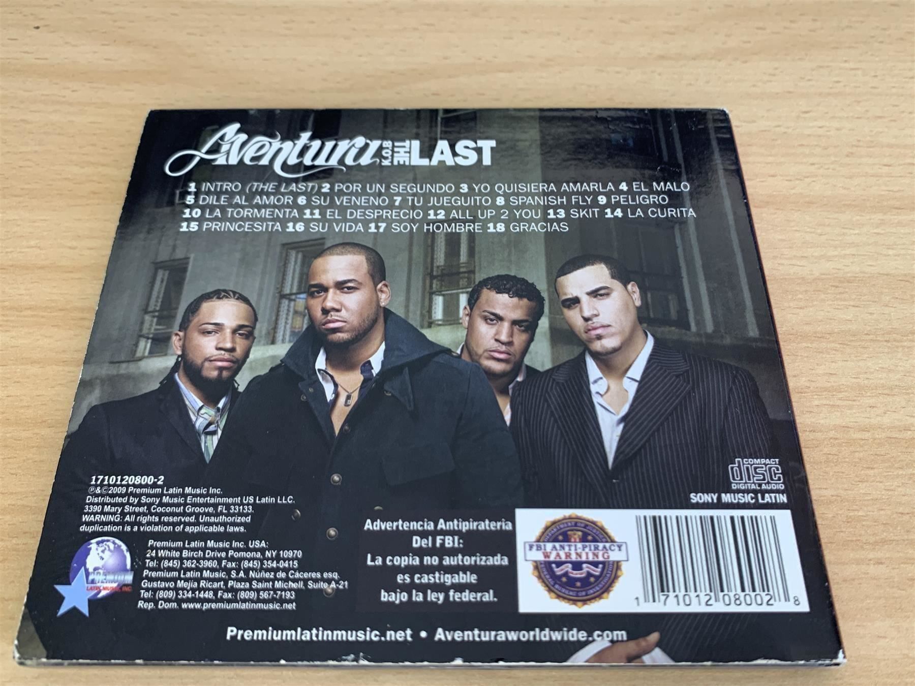 CDs: Aventura – The Last – Gebraucht aus Rikon im Tösstal von Alpenmutz 1