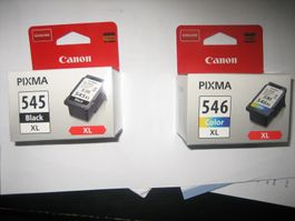 Canon PG-545XL black + CL-546XL color Patronen, Duopack