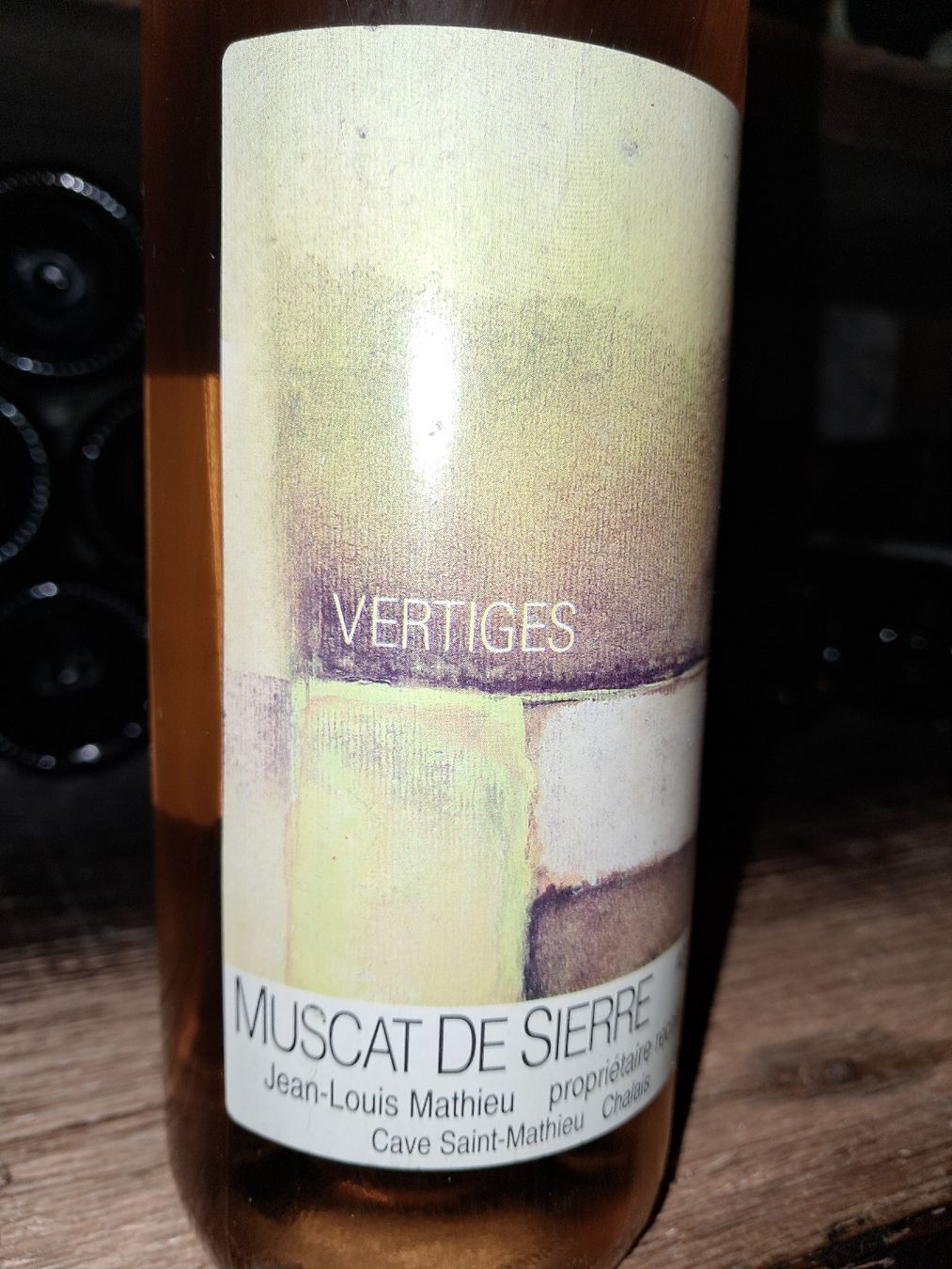 Vino: Vertiges muscat de sierre 1994 – Nuovo e nell'imballaggio originale da Le locle venduto da juliensaran 2