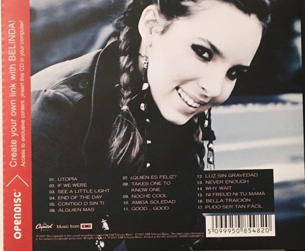 CDs: Belinda – Utopía – Gebraucht aus Grüningen von azulgris 1