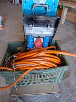 Baustromverteiler mit Kabel gebraucht funktionsfähig