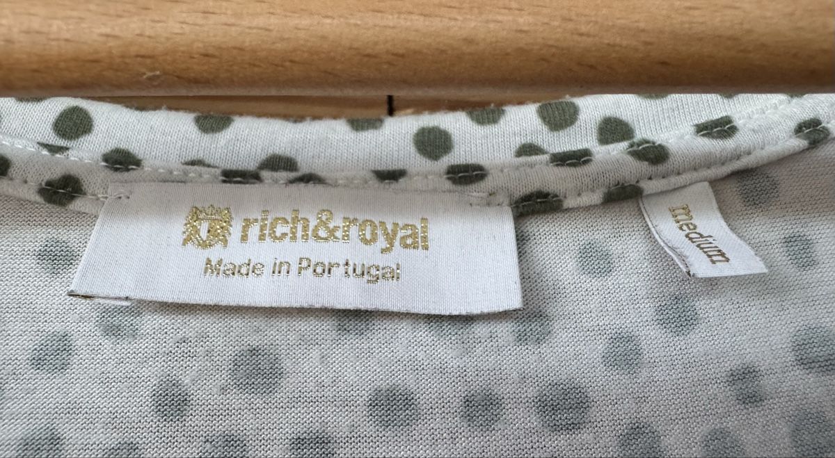 Rich & Royal Kleider: Kleid rich & royal Punkte/Muster Grösse M – Gebraucht aus Fislisbach von Stella_85 2