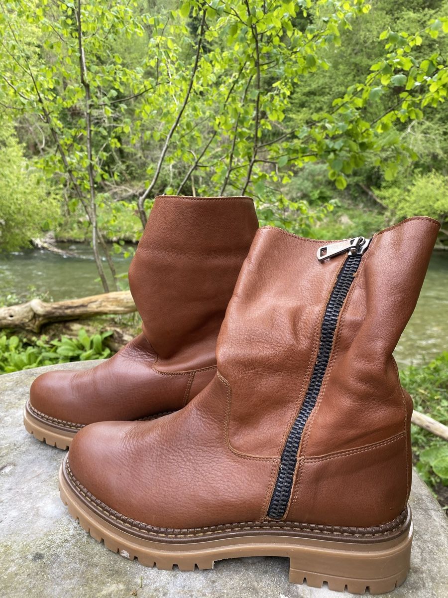 Scarpe da donna: Gefütterte Stiefel Größe 40 – Nuovo (secondo la descrizione) da Scuol venduto da frosch85 1
