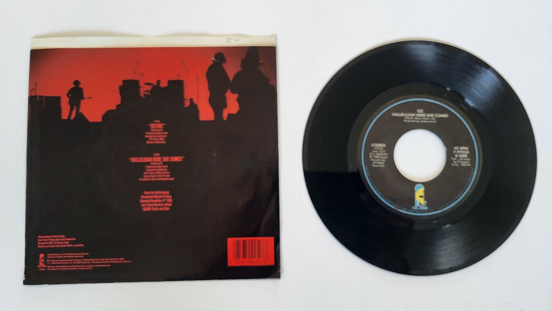 Dischi in vinile: U2 Desire – Usato da Rosshäusern venduto da West66 1