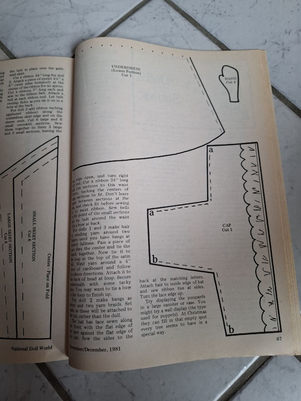 Riviste & Magazine: Vintage Doll World Heft Dezember 1981 – Usato da Rafz venduto da Isidorro1 3