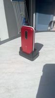 Mobiltelefon Doro Klapphandy rot gebrauchter Zustand