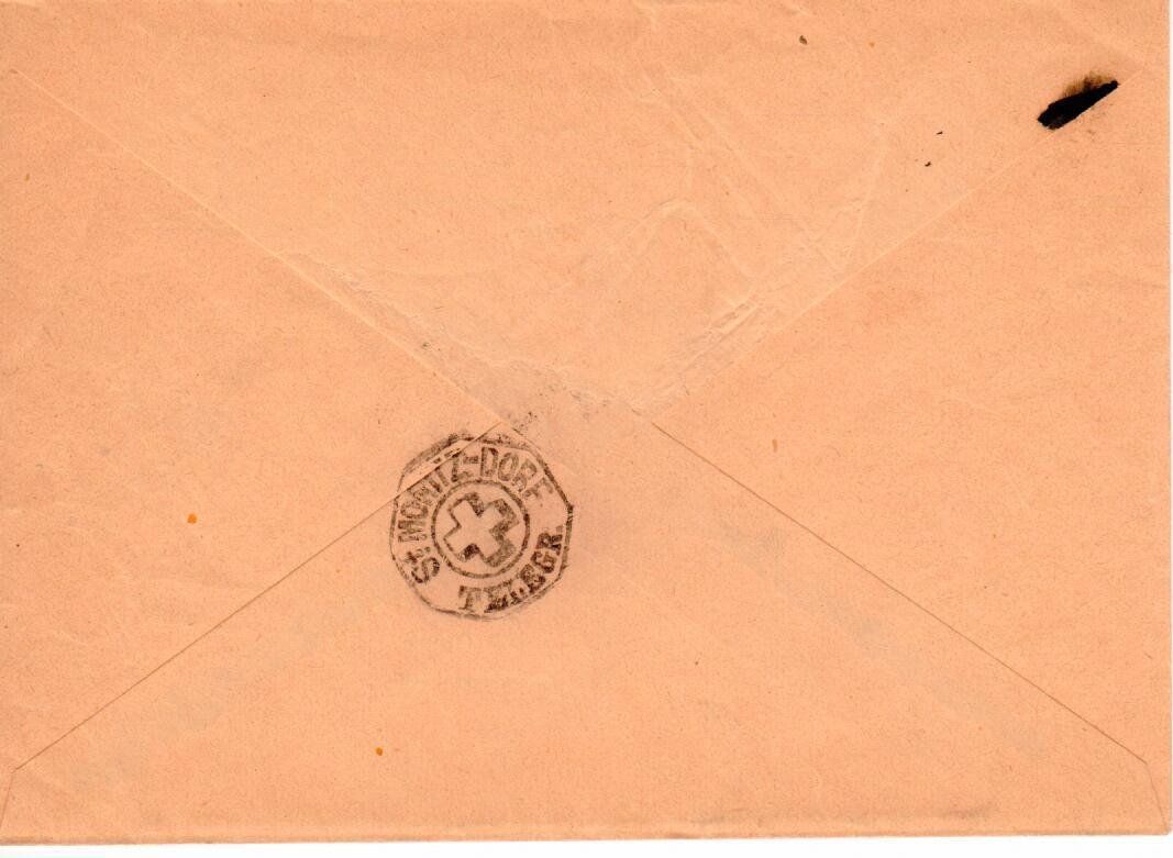 Alle Briefmarken: Telegramm St. Moritz Dorf – Gebraucht aus Wolhusen von Curver9 1