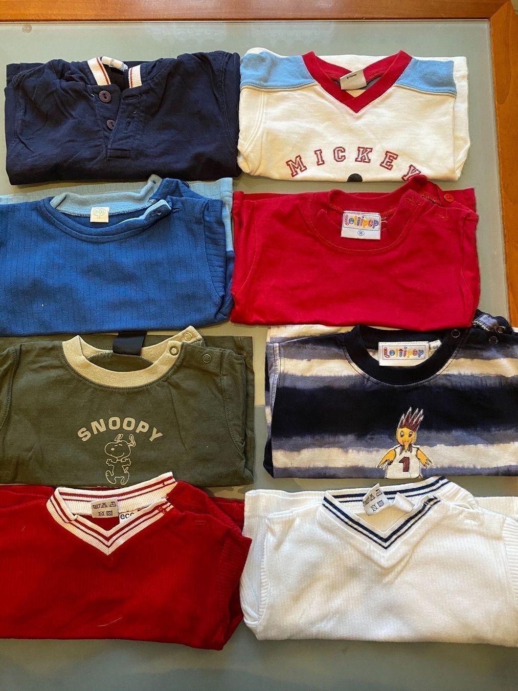 H&M Camicie, Top & T-shirt: Lot 8 t-shirt garçon T.68 – Usato da Le Brassus venduto da lionete02