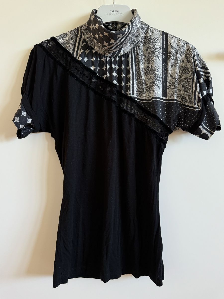 Roberto Cavalli Top: Blouse shirt Roberto Cavalli, Taille 36 – Nuovo (secondo la descrizione) da Morges venduto da sandy069