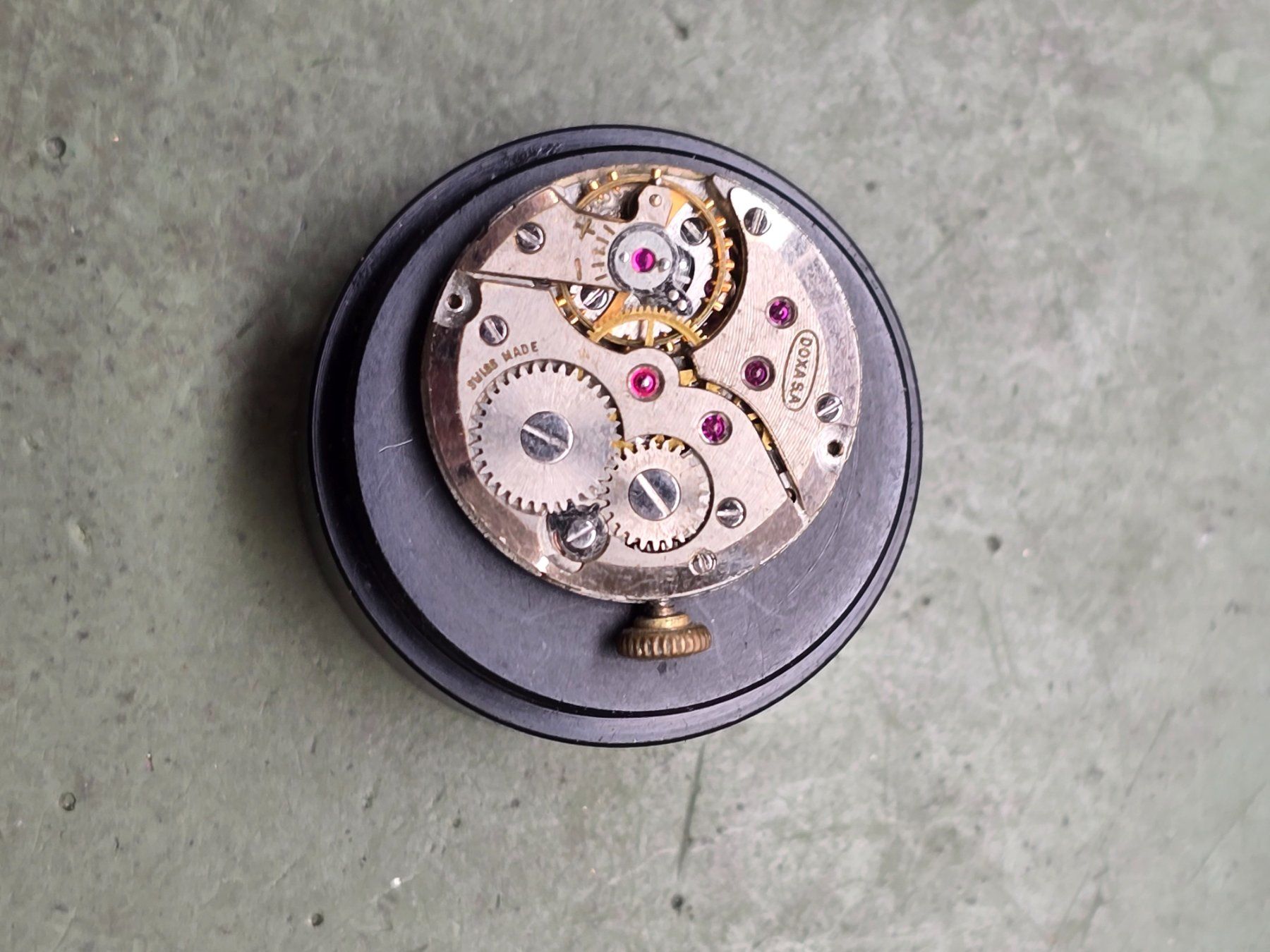 Doxa Uhren: Mouvement Doxa 67 – Defekt aus Tramelan von Nirdan 3