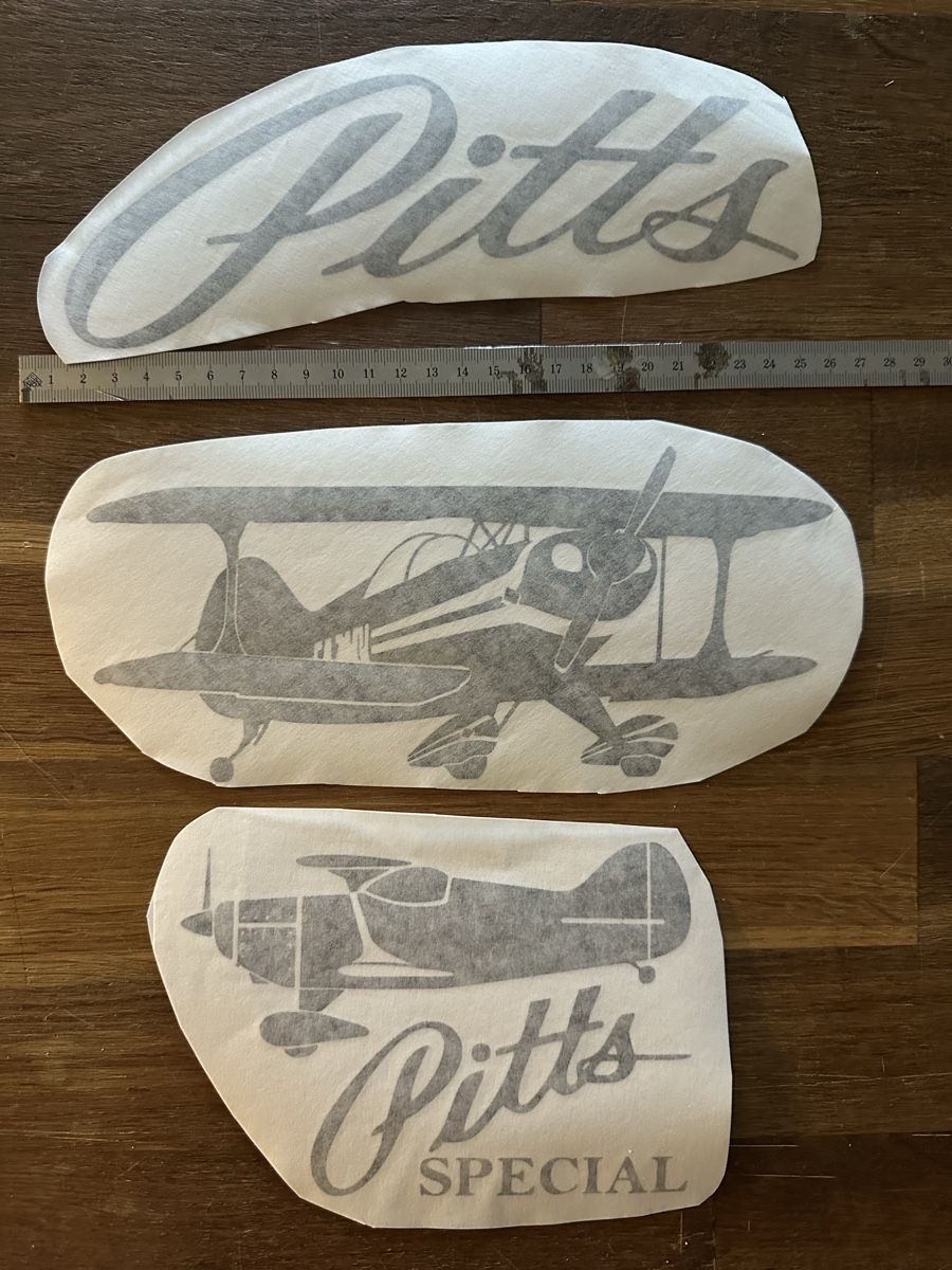 Modellismo RC: Set autocollants RC Pitts – Nuovo e nell'imballaggio originale da Chevroux venduto da alex911