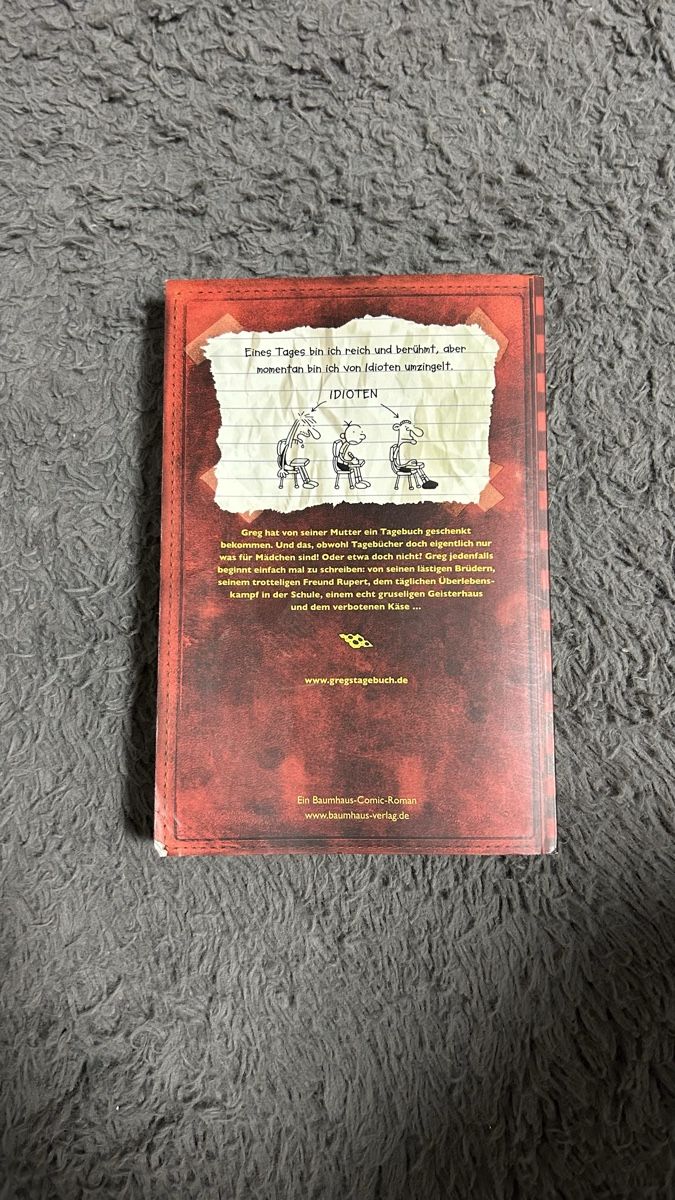 Libri: Gregs Tagebuch Von Idioten umzingelt – Nuovo (secondo la descrizione) da Aarwangen venduto da ben_r2wb 1