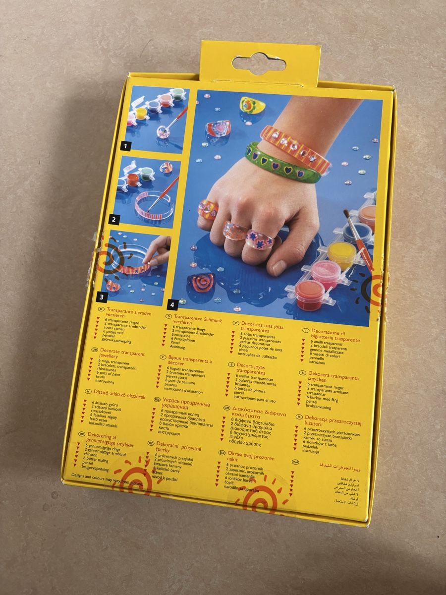 Kit bricolage: Jeu de bijoux à décorer Crystal Tatum – Nuovo (secondo la descrizione) da Romont FR venduto da EmmaSc 3