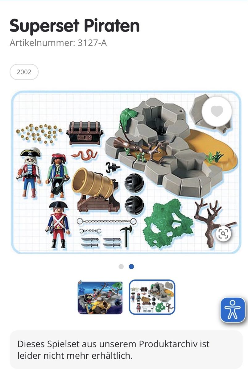 Playmobil Giocattoli: Playmobil Piratenschiff 3940-A, Gross – Usato da Bern venduto da AKATHA 2