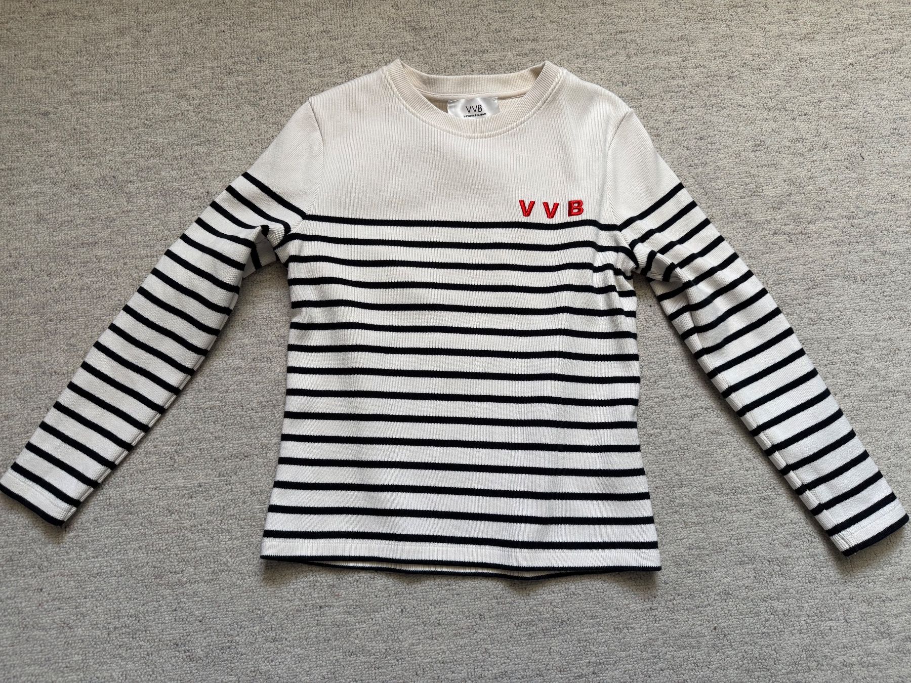 Victoria Beckham Maglioni & Felpe: Pull marinière " VVB " Victoria Beckham XS – Nuovo (secondo la descrizione) da Echandens venduto da pepite30 2