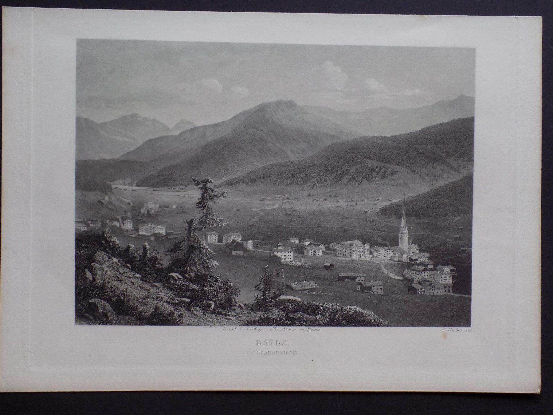 Gravures: Davos Prättigau – D'occasion à Risch par Rischli15