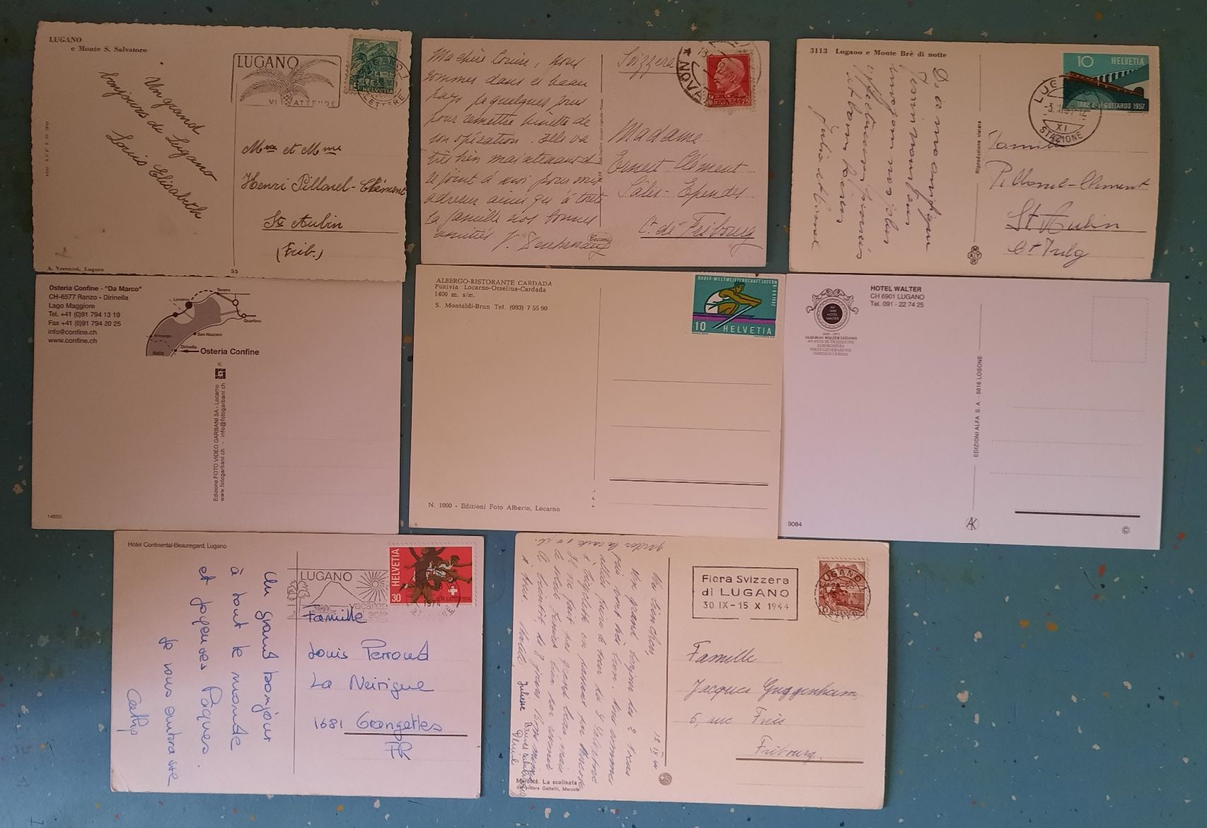 Cartoline postali: Ansichtskarten Tessin, Los III, 8 Stück – Usato da Marly venduto da neu-adlerauge65 1