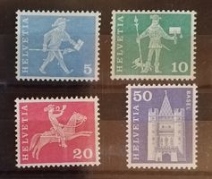 355R - 363R, Rollenmarken Postgeschichte postfrisch Kt. 12.-