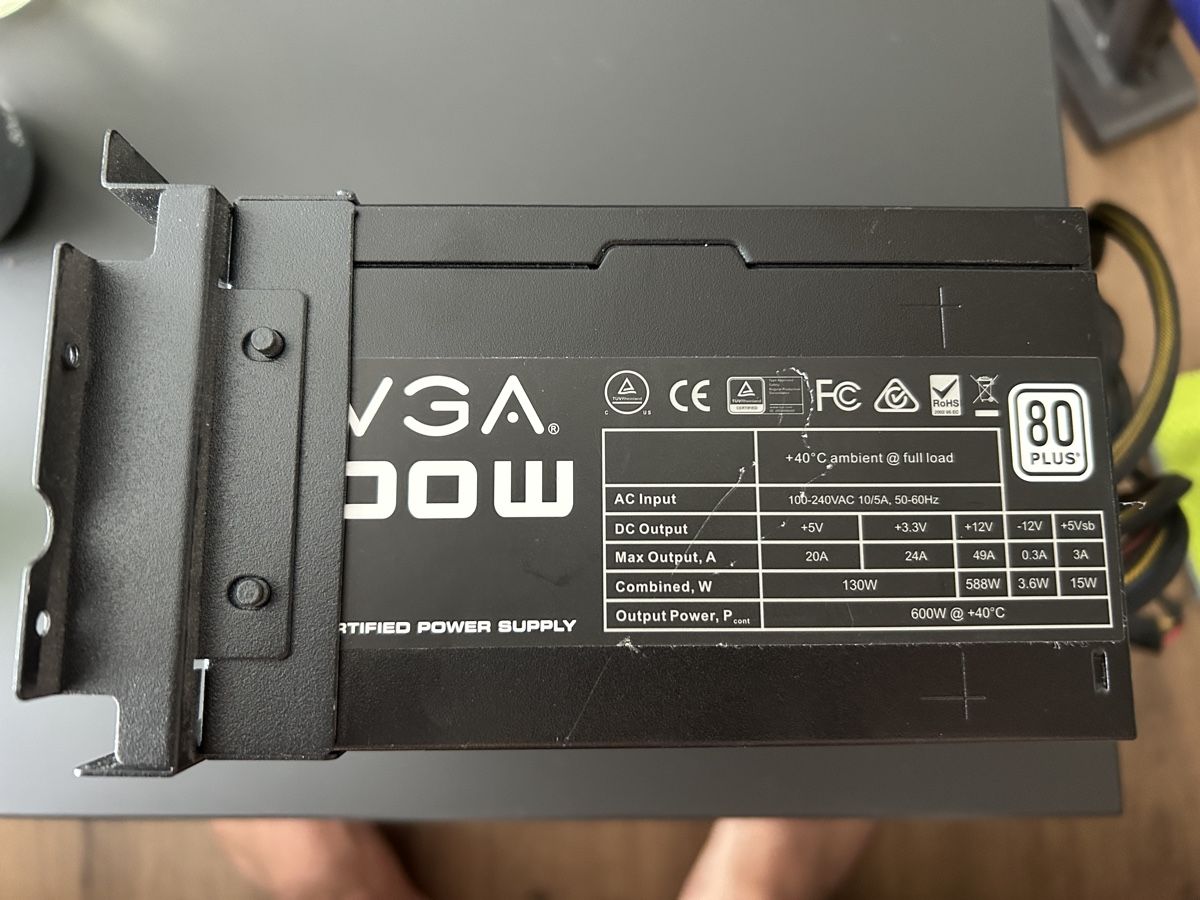 Componenti elettronici: Netzteil EVGA 600W gebraucht – Usato da Ottoberg venduto da Colin335