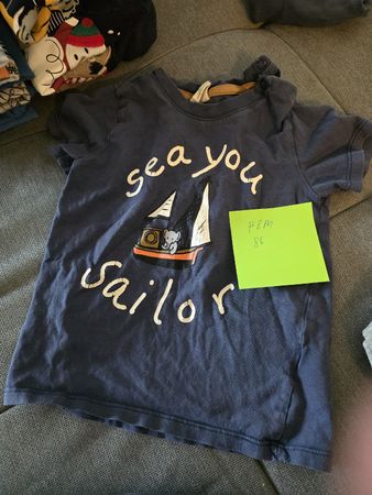"Sea You Sailor" T-Shirt, Gr. 86