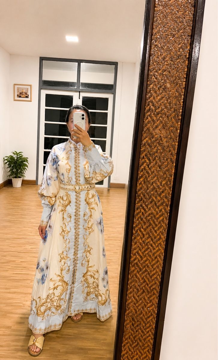 Vestiti: Linen Blend Elegant Maxi Dress – Nuovo (secondo la descrizione) da St.Josefen venduto da lop_lh8d 2