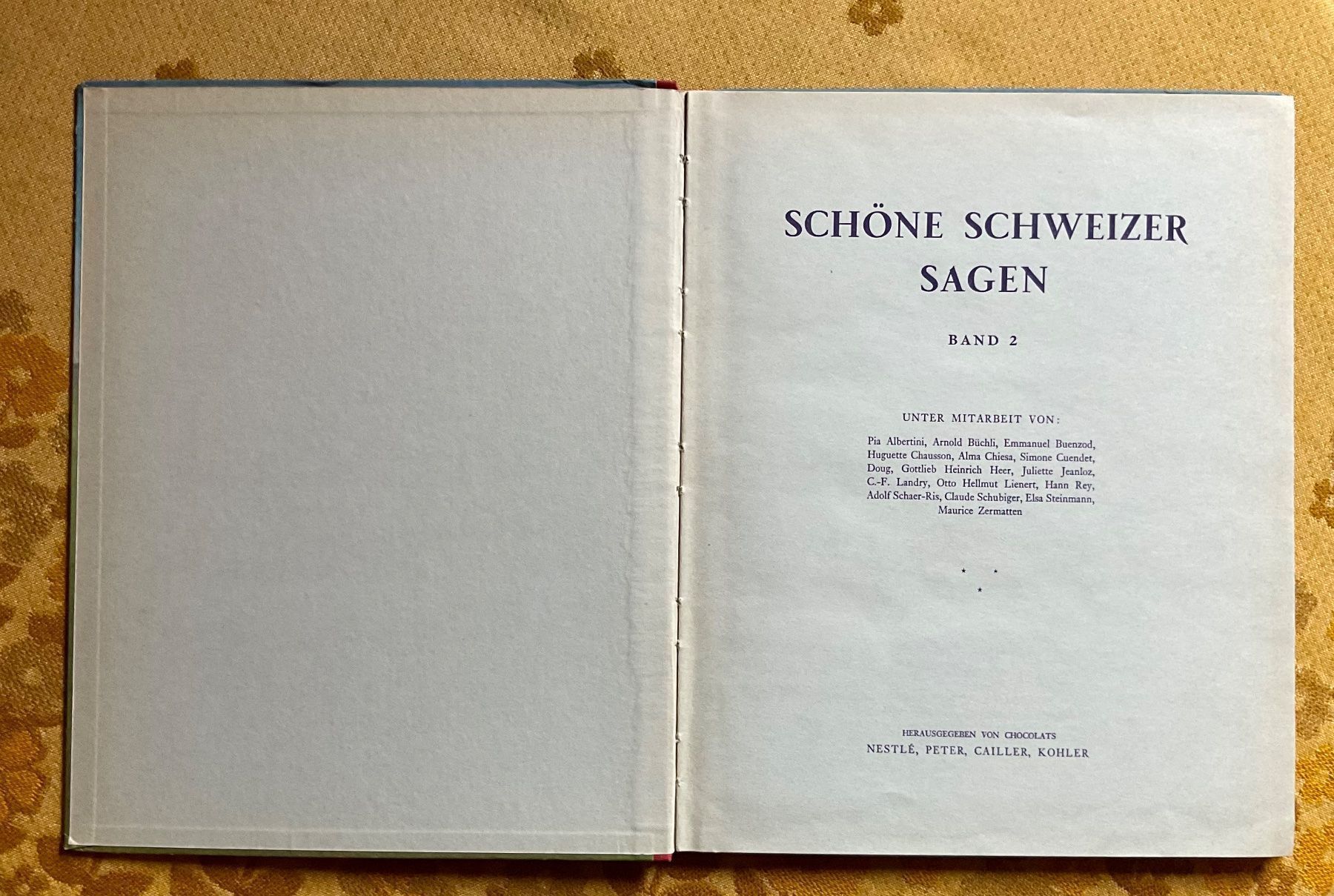 Libri: Sagen Buch mit Klebebilder von 1955 ? – Usato da Endingen venduto da nathan05 2