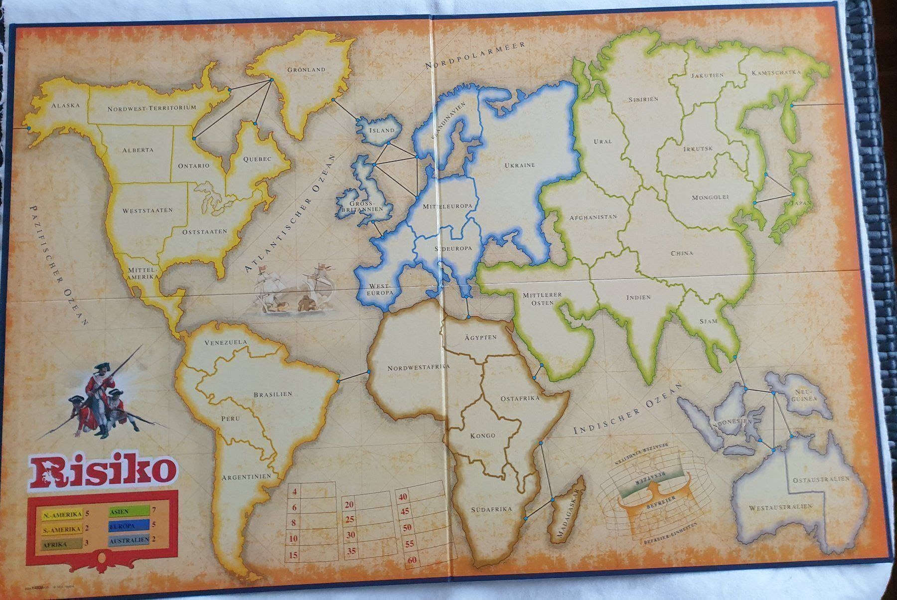 Spiele: Risiko Das grosse Strategiespiel – Gebraucht aus Rebstein von gimmma 4