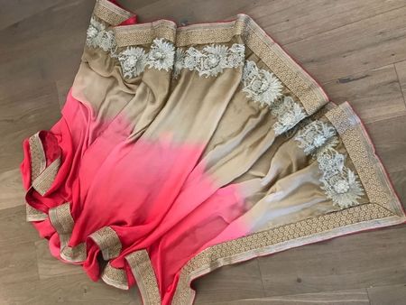 Vorhang Stoff Fasnachtskostüm Kleid Sari Indien Indische