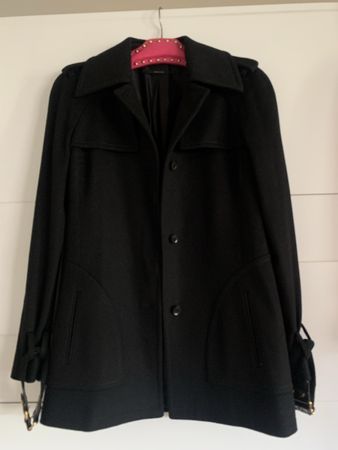 Gucci wollen mantel schwarz