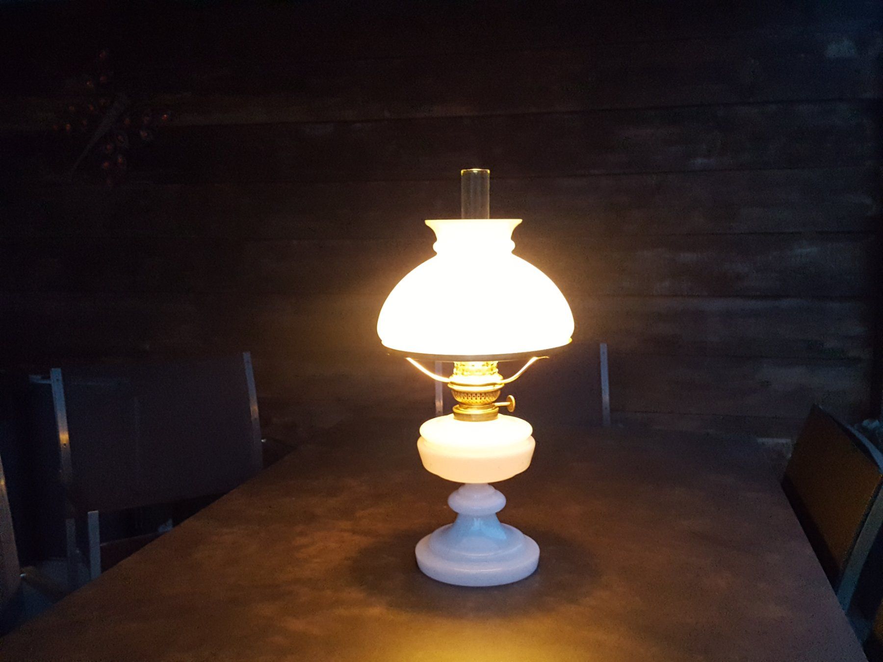 Lampen: Petrollampe, Art déco – Gebraucht aus Altendorf von Storck_1504 9