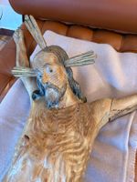 Jesus Figur Holz  um 1800 Antik
