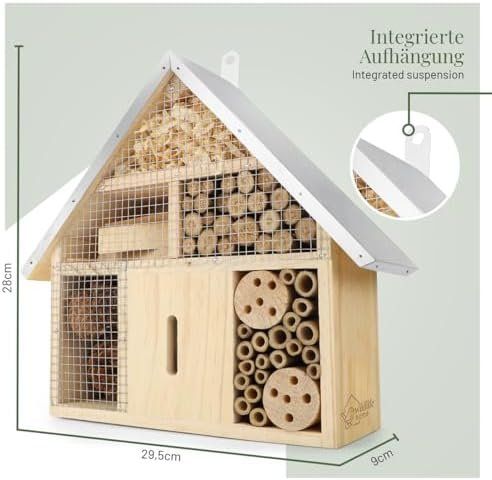 Alveari: Insektenhotel Naturholz – Nuovo e nell'imballaggio originale da Hundwil venduto da tec_mm27 5