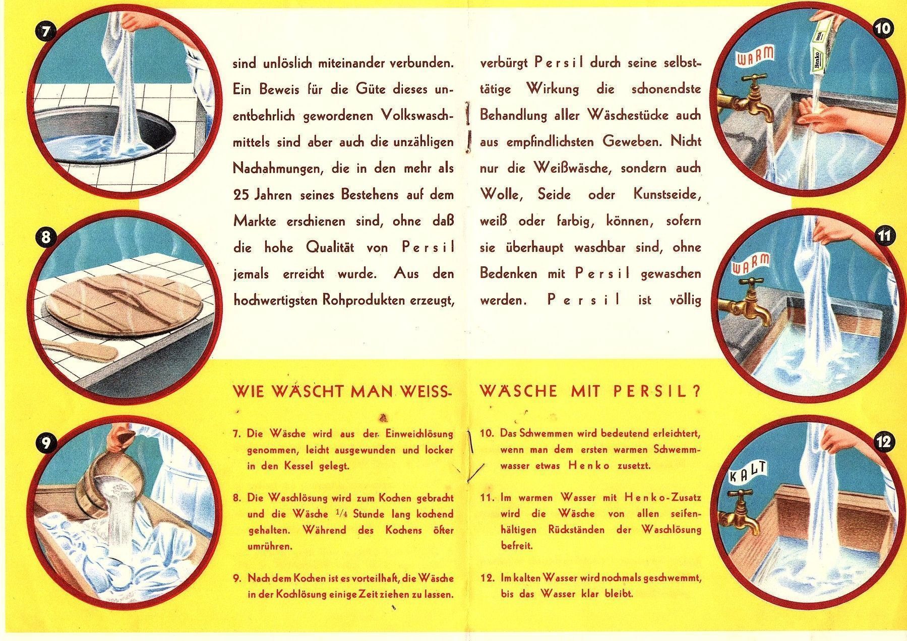 Dokumente: Persil Broschüre antik – Gebraucht aus Mörschwil von antiksalon 3