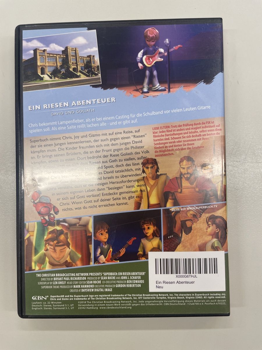 Tutti i DVDs: Superbuch DVD: David und Goliath – Usato da Therwil venduto da rubininio 1