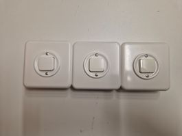 3 x Feller Standard lichtschalter