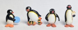 4x Vintage Pingu Sammel Figuren