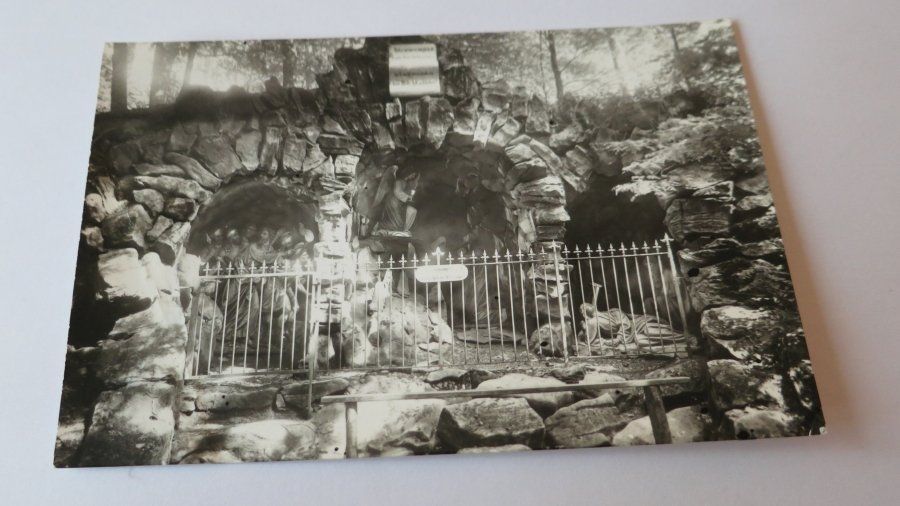 Cartoline postali: Benken - Maria Bildstein - Oelberggrotte - 1964 – Usato da Jona venduto da centumprata