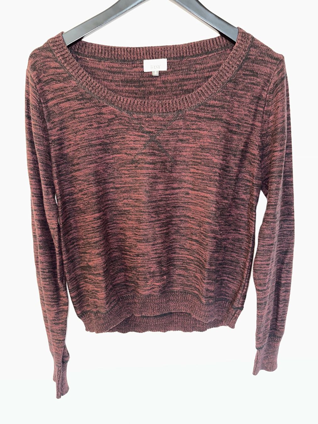 Pulls & Sweat-shirts: Wunderschöner basic Pullover, Grösse S/M, bordeaux – D'occasion à Sarmenstorf par taosun1