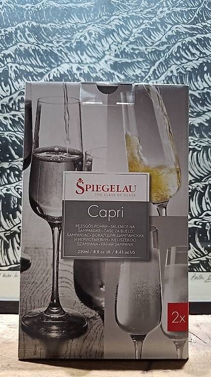 Gläser: Verre à champagne SPIEGELAU Capri – Neu und originalverpackt aus Martigny von Neposedy