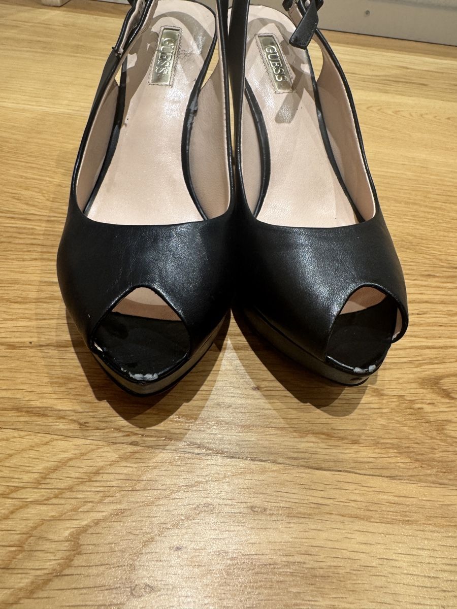 Guess Scarpe da donna: Guess Slingpumps Schwarz, Leder, Gr. 36 1/2 – Usato da Bremgarten AG venduto da val_ch 6