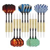 15 Stück Dartpfeile mit Metallspitze