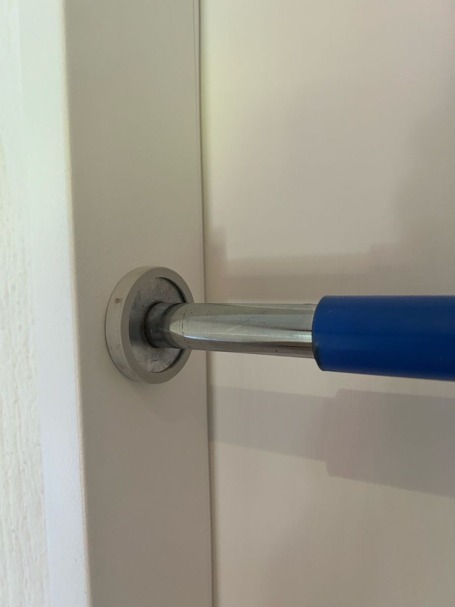 Hometrainer: Klimmzugstange blau verchromt  – Usato da Dinhard venduto da Timo_Ge 1