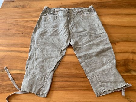 NILE Leinen Caprihose Grösse S+ wie neu