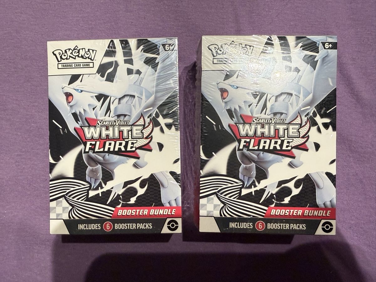 Pokémon Cartes à collectionner: Pokemon 2x White Flare Booster Bundle Sealed – Neuf avec emballage d'origine à Winterthur par DragohunterTCG